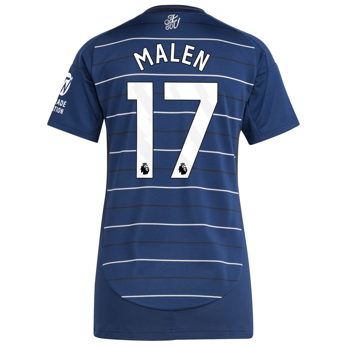 aston villa adidas third shirt 2024-25 – womens with malen 17 printing Collection - Aston Villa Official Store