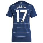 aston villa adidas third shirt 2024-25 – womens with malen 17 printing Collection - Aston Villa Official Store