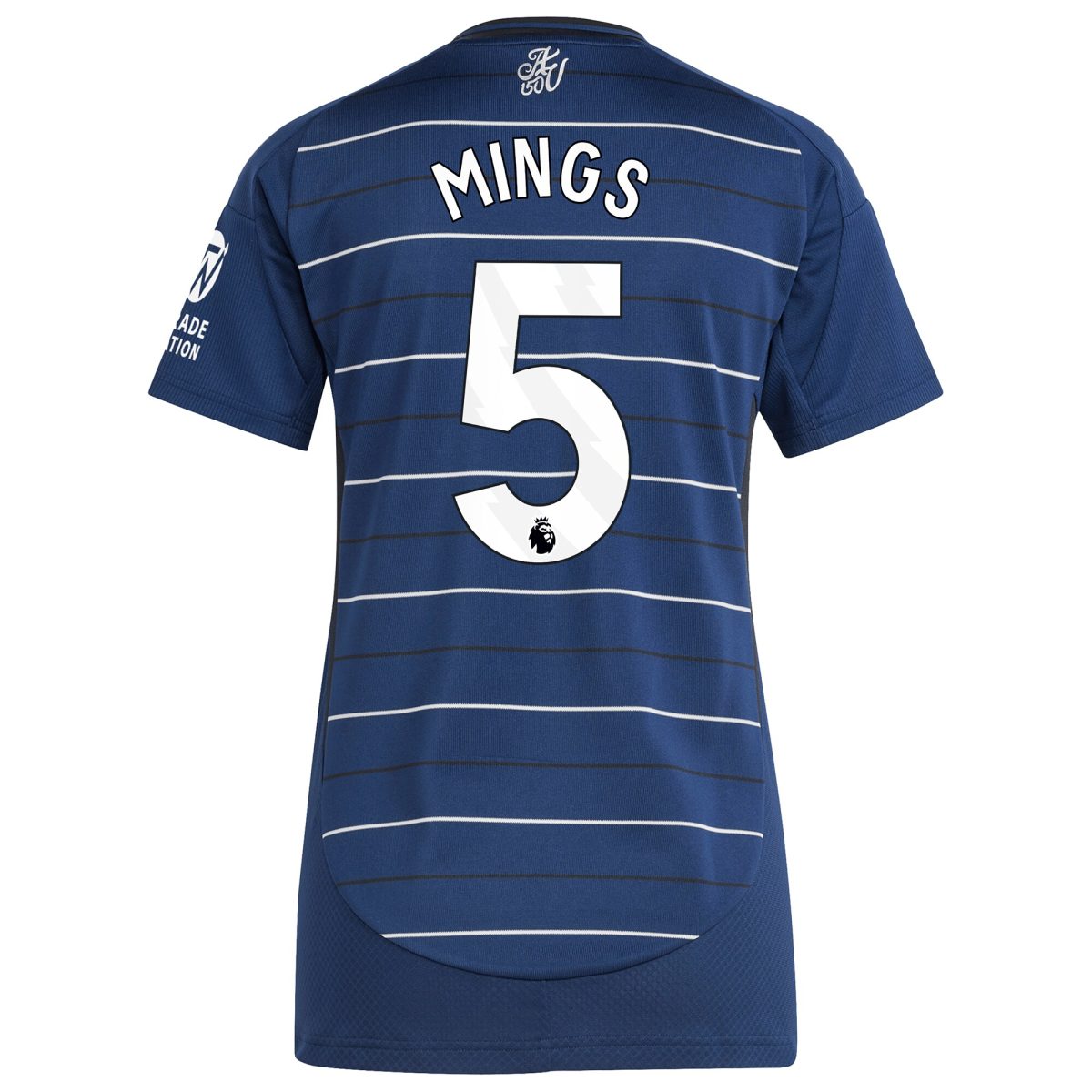 aston villa adidas third shirt 2024-25 – womens with mings 5 printing Collection - Aston Villa Official Store