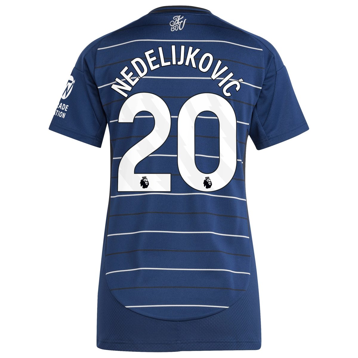 aston villa adidas third shirt 2024-25 – womens with nedeljković 20 printing Collection - Aston Villa Official Store