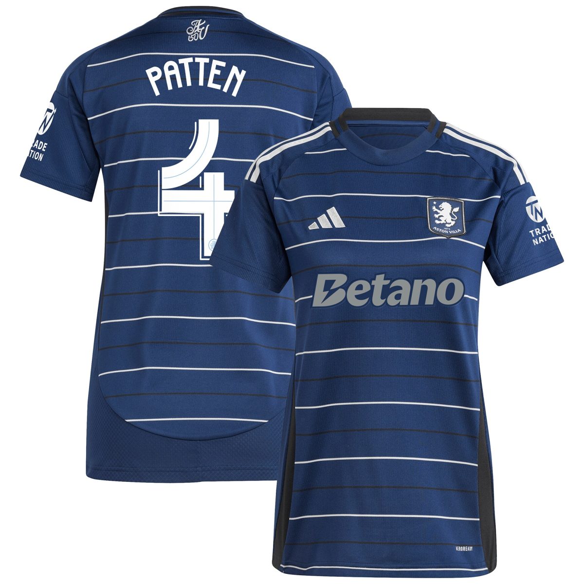 aston villa adidas third shirt 2024-25 – womens with patten 4 cup printing Collection - Aston Villa Official Store