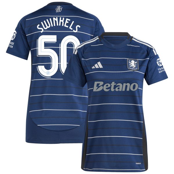 aston villa adidas third shirt 2024-25 – womens with swinkels 50 cup printing Collection - Aston Villa Official Store