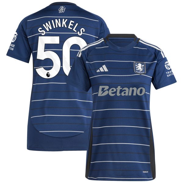 aston villa adidas third shirt 2024-25 – womens with swinkels 50 printing Collection - Aston Villa Official Store