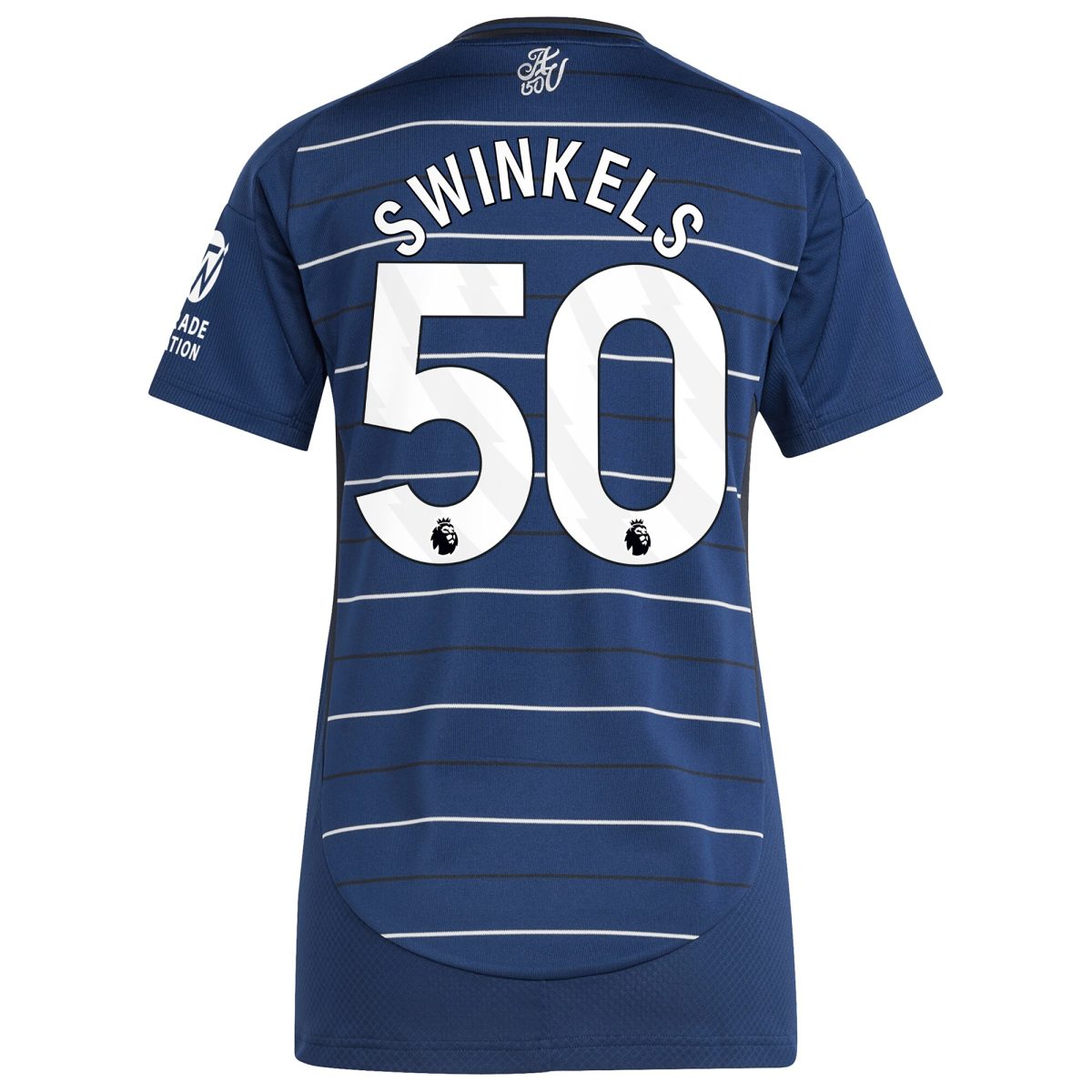 aston villa adidas third shirt 2024-25 – womens with swinkels 50 printing Collection - Aston Villa Official Store