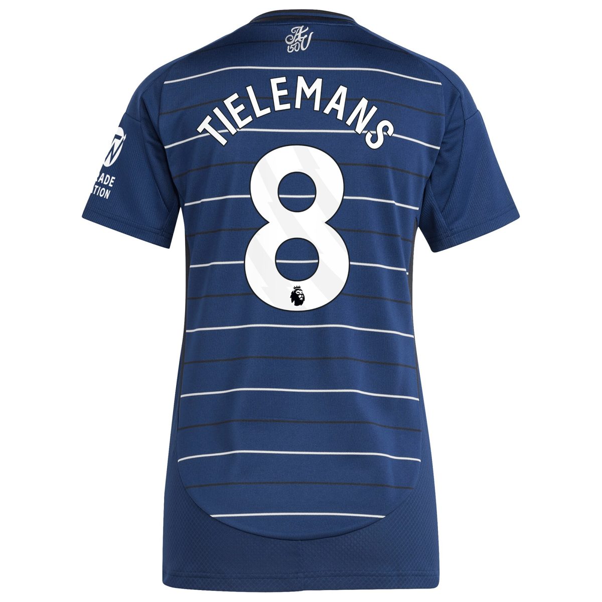 aston villa adidas third shirt 2024-25 – womens with tielemans 8 printing Collection - Aston Villa Official Store