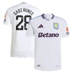 aston villa adidas wsl away authentic shirt 2024-25 with gabi nunes 28 printing Collection - Aston Villa Official Store