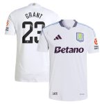 aston villa adidas wsl away authentic shirt 2024-25 with grant 23 printing Collection - Aston Villa Official Store