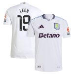 aston villa adidas wsl away authentic shirt 2024-25 with leon 19 printing Collection - Aston Villa Official Store