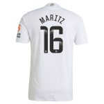aston villa adidas wsl away authentic shirt 2024-25 with maritz 16 printing Collection - Aston Villa Official Store