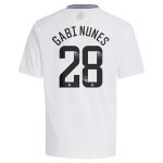 aston villa adidas wsl away shirt 2024-25 – kids with gabi nunes 28 printing Collection - Aston Villa Official Store