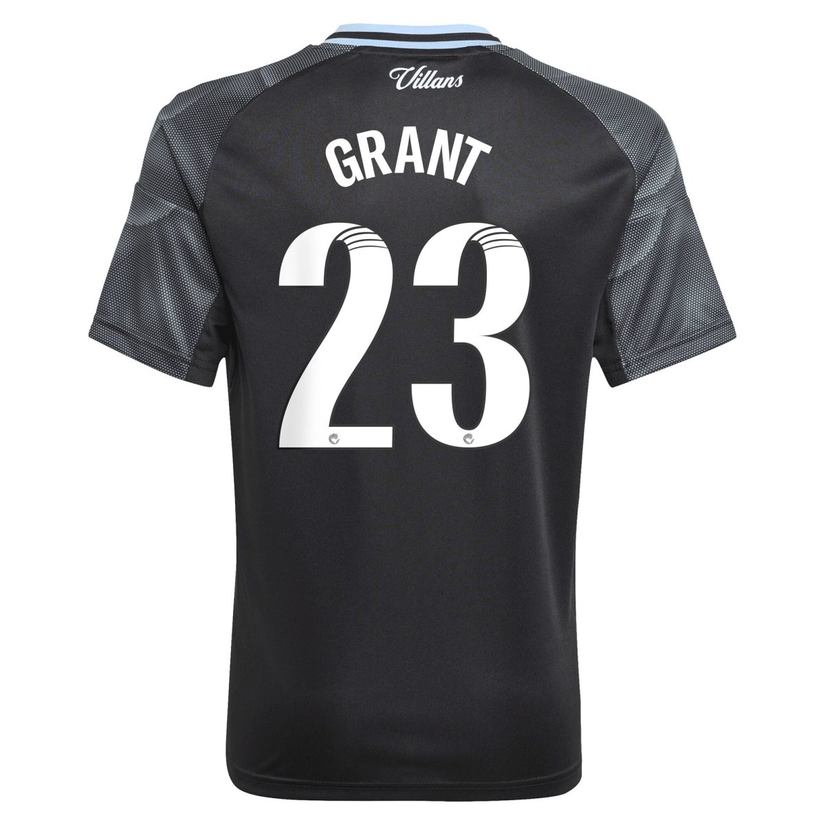 aston villa adidas wsl away shirt 2025-26 – kids with grant 23 printing Collection – Aston Villa Official Store Collection - Aston Villa Official Store