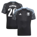 aston villa adidas wsl away shirt 2025-26 – kids with hanson 20 printing Collection – Aston Villa Official Store Collection - Aston Villa Official Store