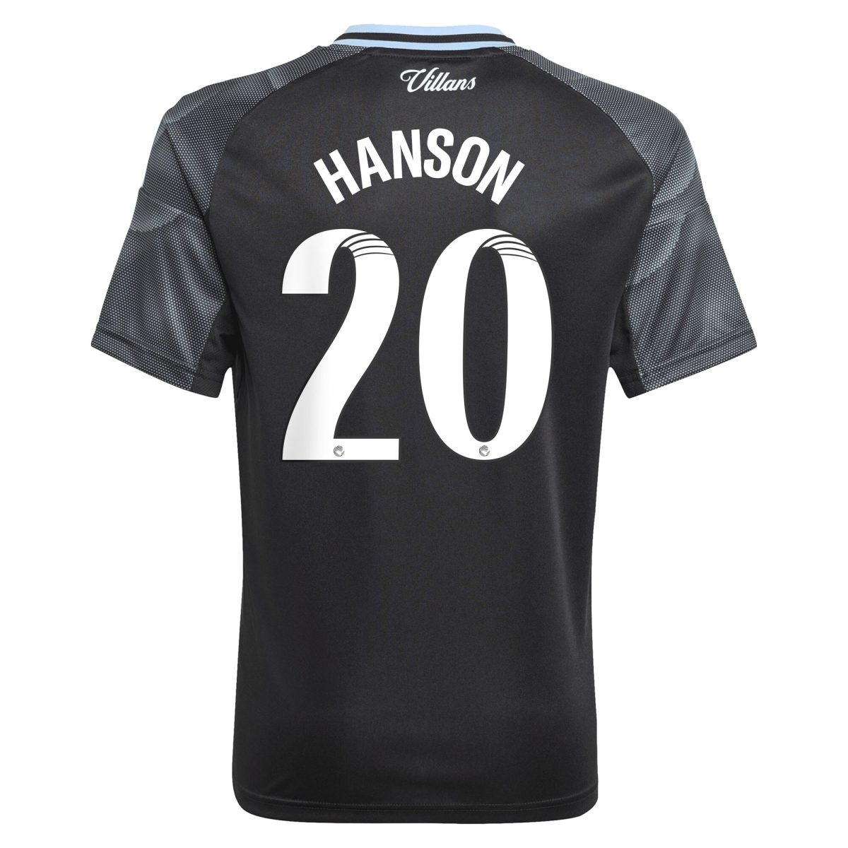 aston villa adidas wsl away shirt 2025-26 – kids with hanson 20 printing Collection - Aston Villa Official Store