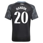 aston villa adidas wsl away shirt 2025-26 – kids with hanson 20 printing Collection - Aston Villa Official Store