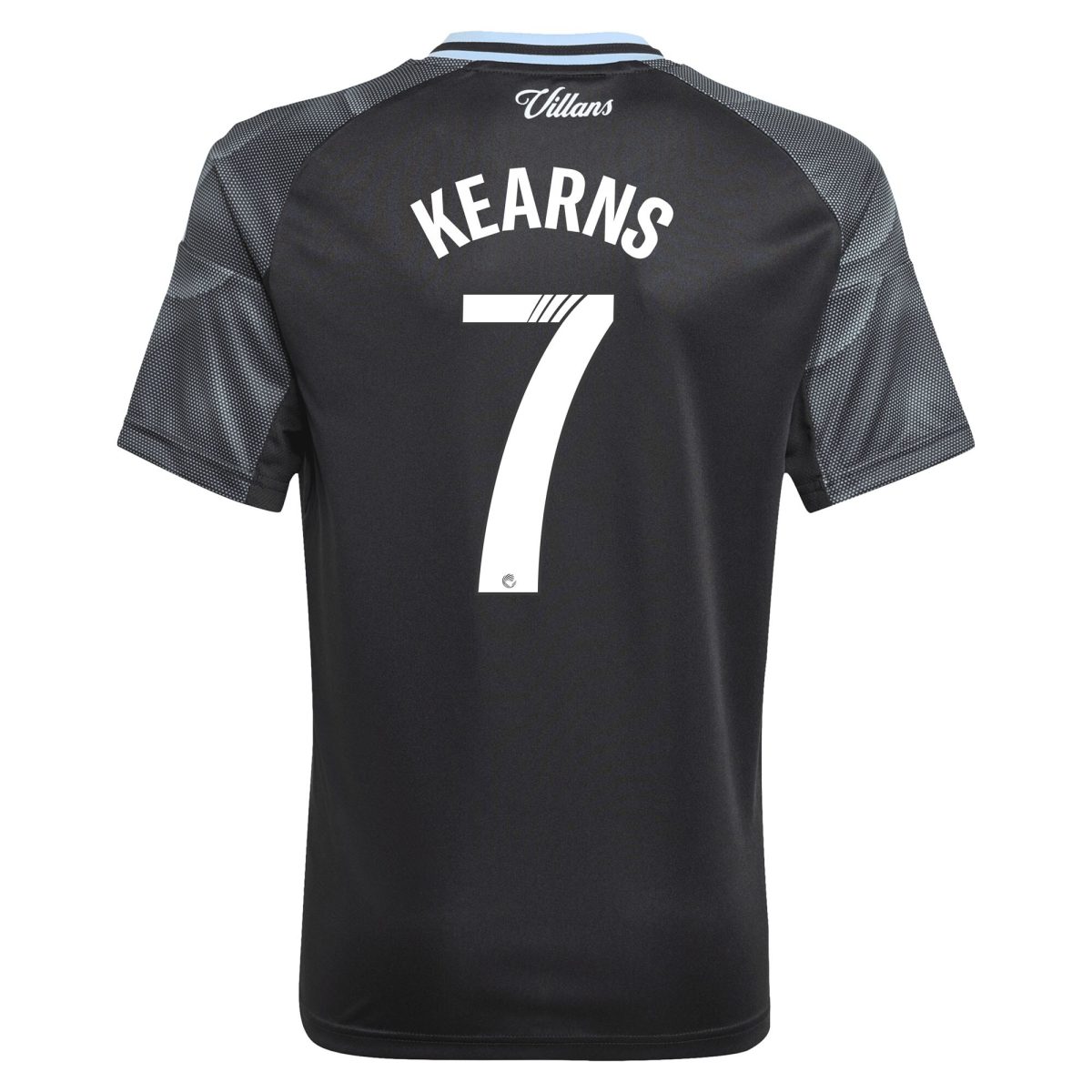 aston villa adidas wsl away shirt 2025-26 – kids with kearns 7 printing Collection - Aston Villa Official Store