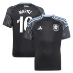 aston villa adidas wsl away shirt 2025-26 – kids with maritz 16 printing Collection - Aston Villa Official Store