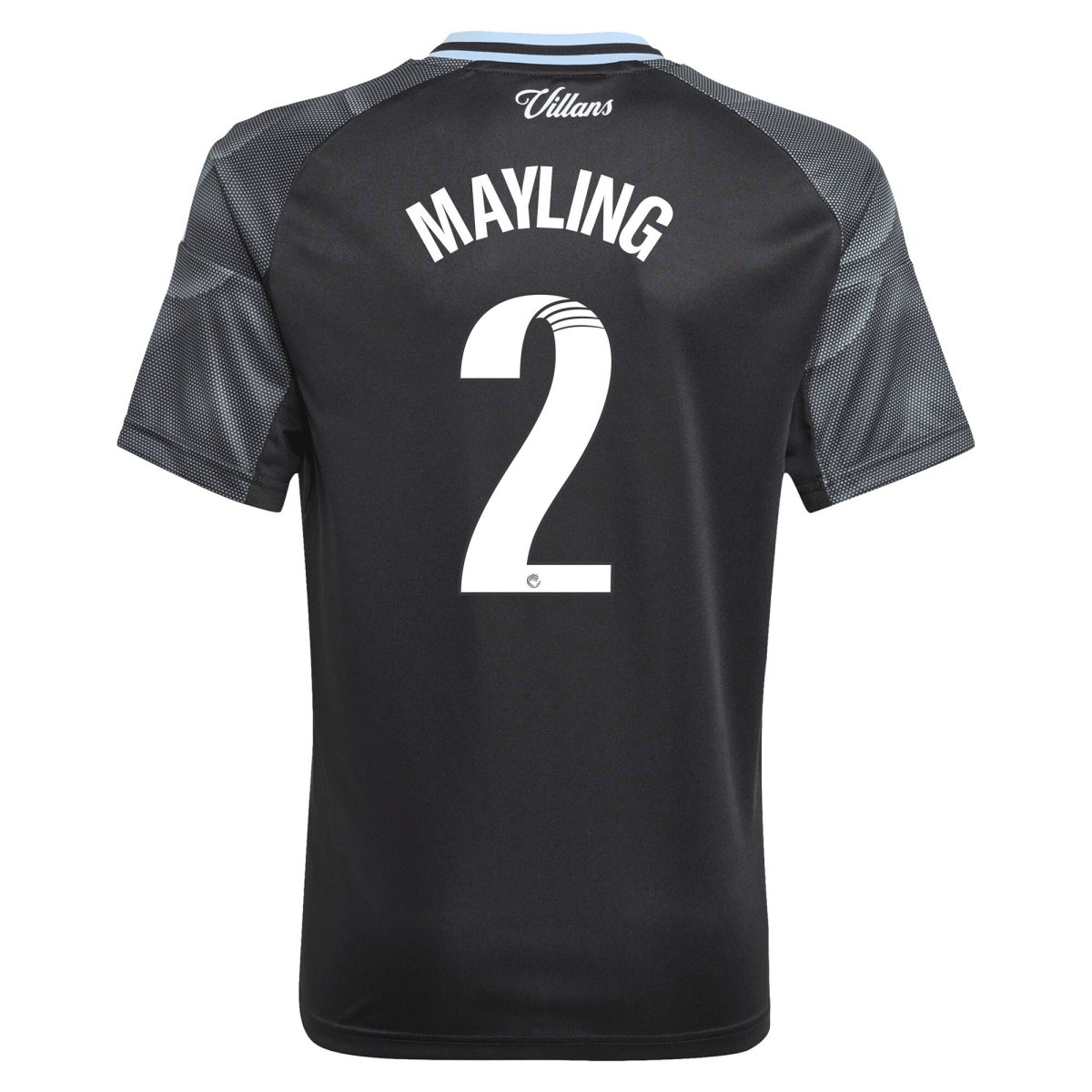 aston villa adidas wsl away shirt 2025-26 – kids with mayling 2 printing Collection - Aston Villa Official Store