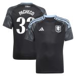 aston villa adidas wsl away shirt 2025-26 – kids with pacheco 33 printing Collection - Aston Villa Official Store