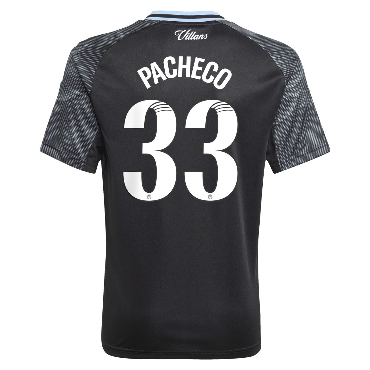 aston villa adidas wsl away shirt 2025-26 – kids with pacheco 33 printing Collection - Aston Villa Official Store