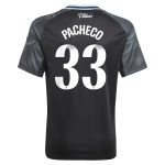aston villa adidas wsl away shirt 2025-26 – kids with pacheco 33 printing Collection - Aston Villa Official Store