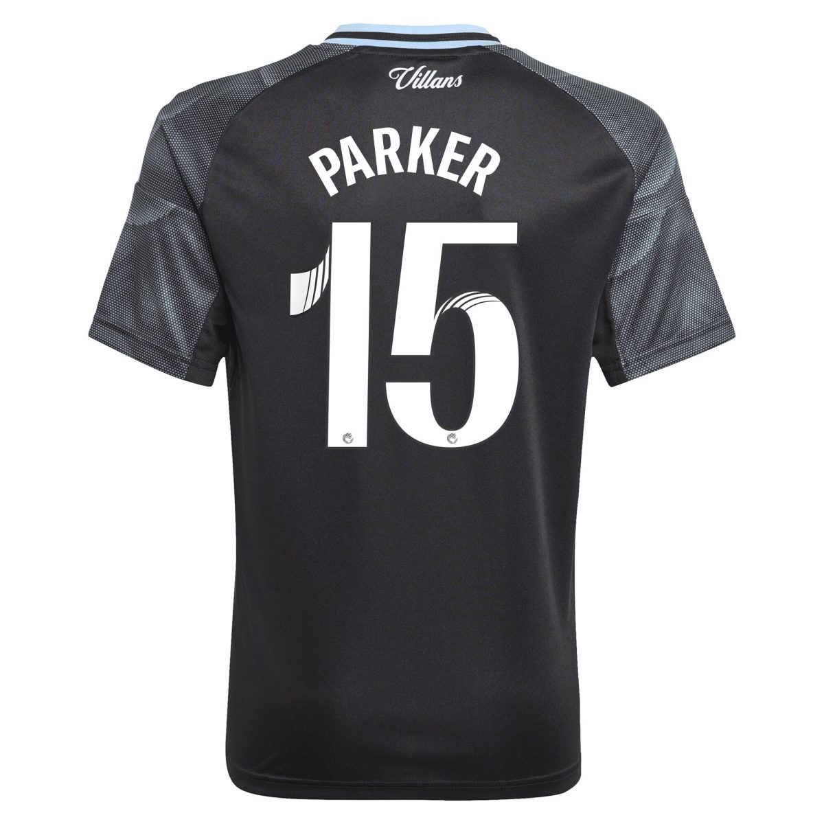 aston villa adidas wsl away shirt 2025-26 – kids with parker 15 printing Collection - Aston Villa Official Store