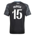 aston villa adidas wsl away shirt 2025-26 – kids with parker 15 printing Collection - Aston Villa Official Store