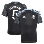 aston villa adidas wsl away shirt 2025-26 – kids with staniforth 5 printing Collection - Aston Villa Official Store
