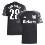 aston villa adidas wsl away shirt 2025-26 with gabi nunes 28 printing Collection - Aston Villa Official Store
