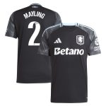 aston villa adidas wsl away shirt 2025-26 with mayling 2 printing Collection - Aston Villa Official Store