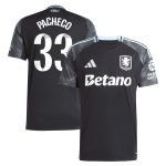 aston villa adidas wsl away shirt 2025-26 with pacheco 33 printing Collection - Aston Villa Official Store