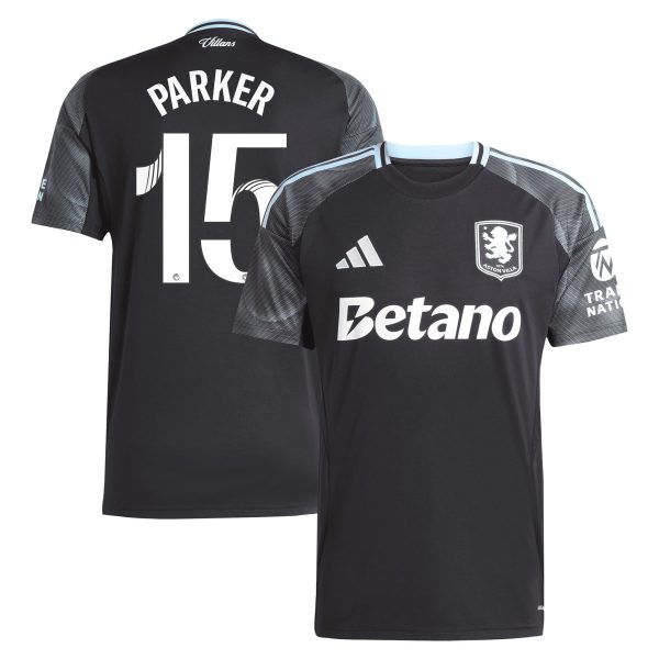 aston villa adidas wsl away shirt 2025-26 with parker 15 printing Collection - Aston Villa Official Store