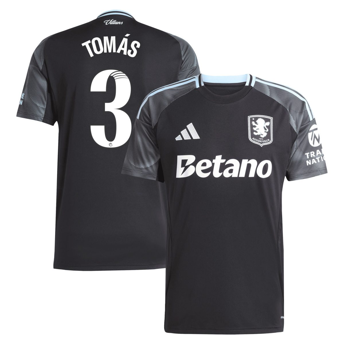 aston villa adidas wsl away shirt 2025-26 with tomás 3 printing Collection – Aston Villa Official Store Collection - Aston Villa Official Store