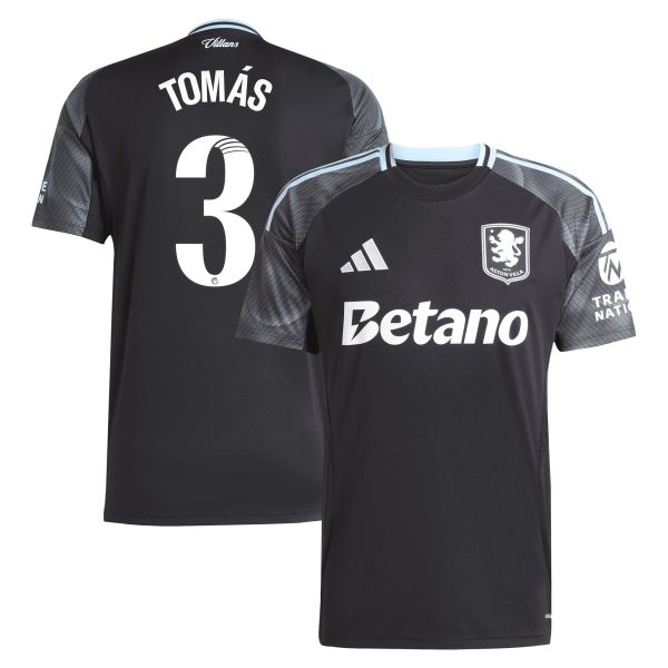 aston villa adidas wsl away shirt 2025-26 with tomás 3 printing Collection – Aston Villa Official Store Collection - Aston Villa Official Store