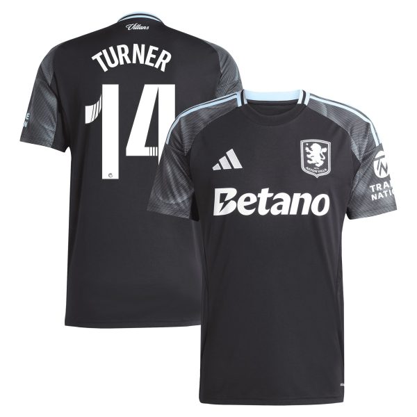 aston villa adidas wsl away shirt 2025-26 with turner 14 printing Collection – Aston Villa Official Store Collection - Aston Villa Official Store