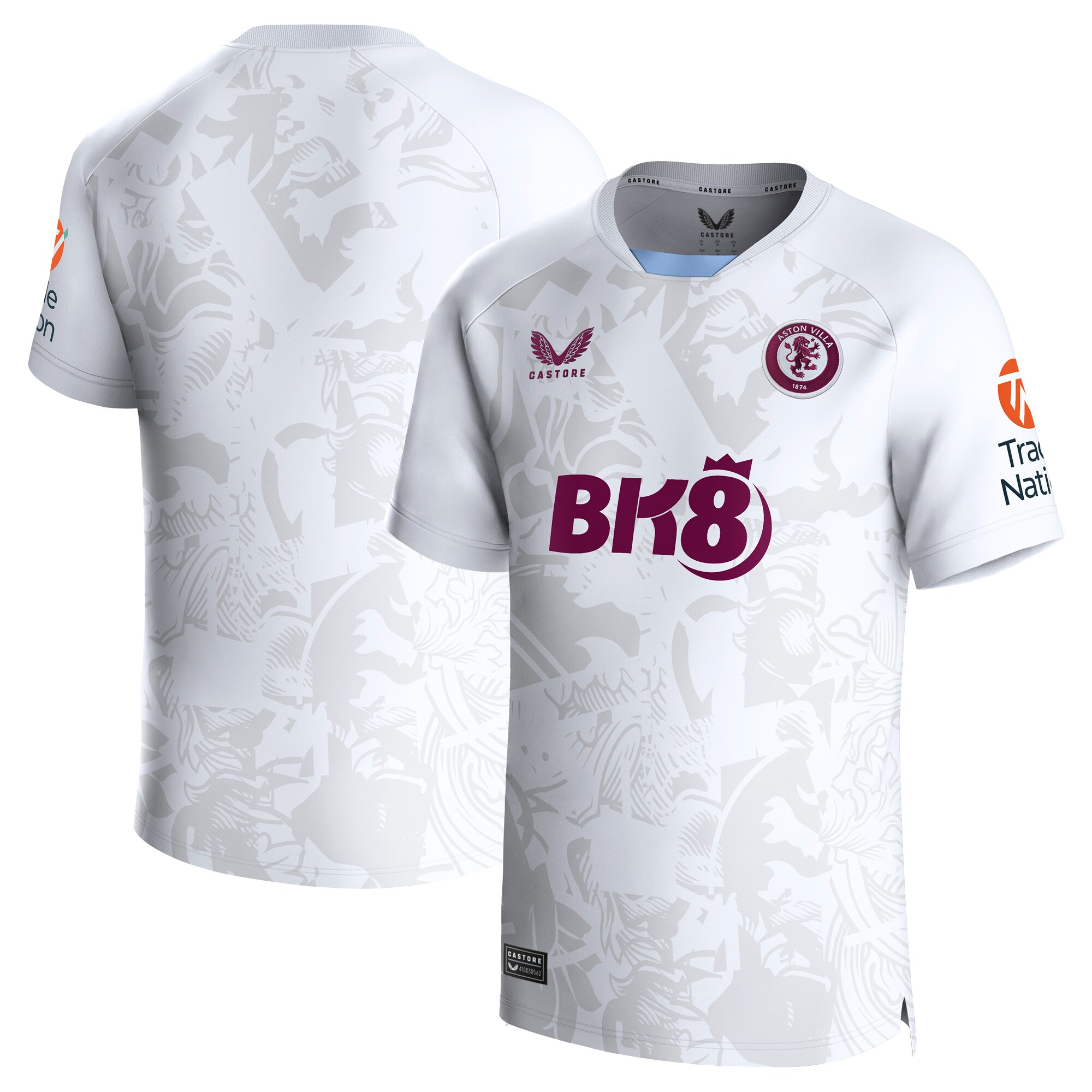 aston villa castore away shirt 2023-24 with custom printing Collection - Aston Villa Official Store