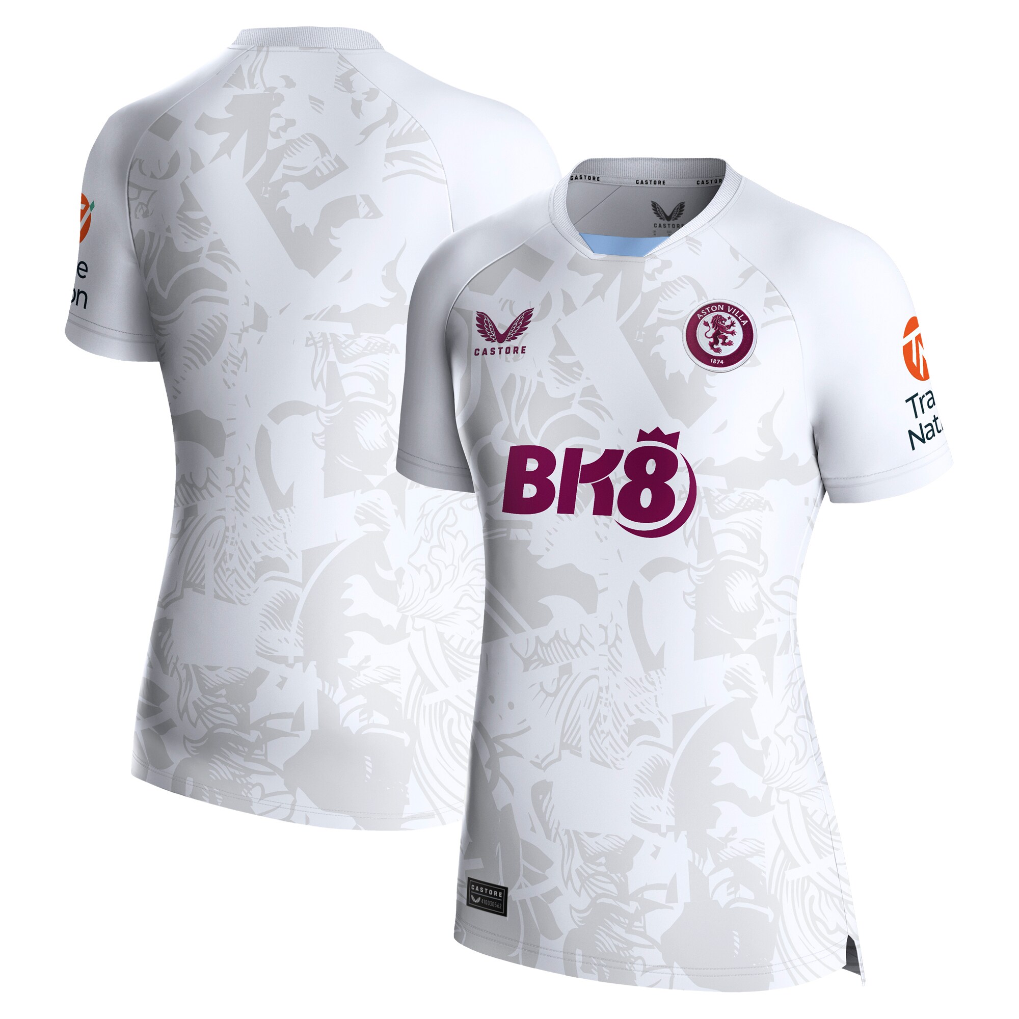 aston villa castore away shirt 2023-24 – womens with custom printing Collection - Aston Villa Official Store