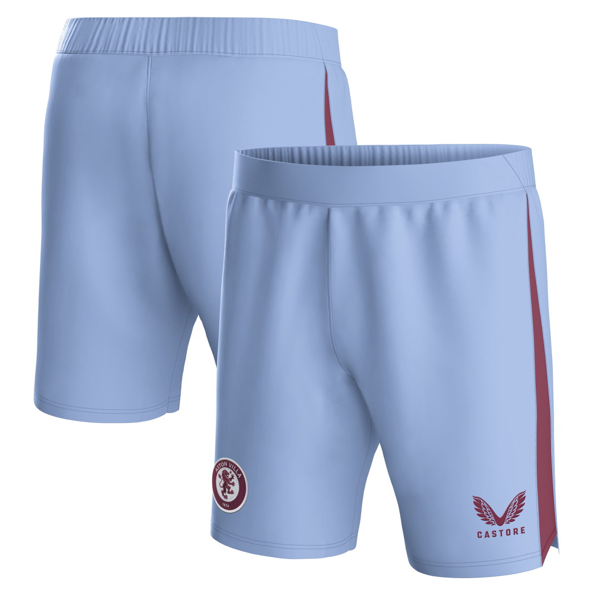 aston villa castore away shorts 2023-24 – kids with custom printing Collection - Aston Villa Official Store