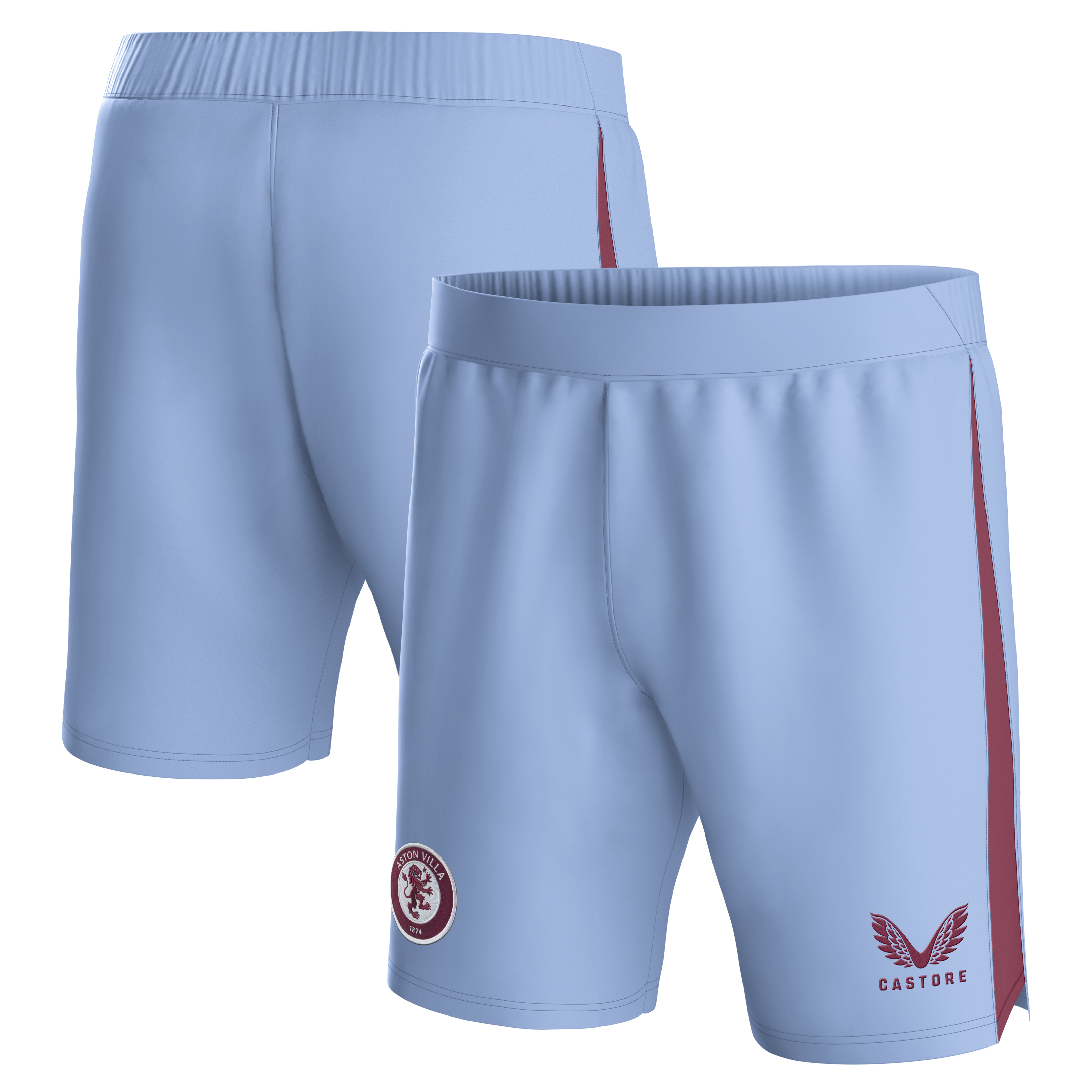 aston villa castore away shorts 2023-24 – kids with custom printing Collection - Aston Villa Official Store