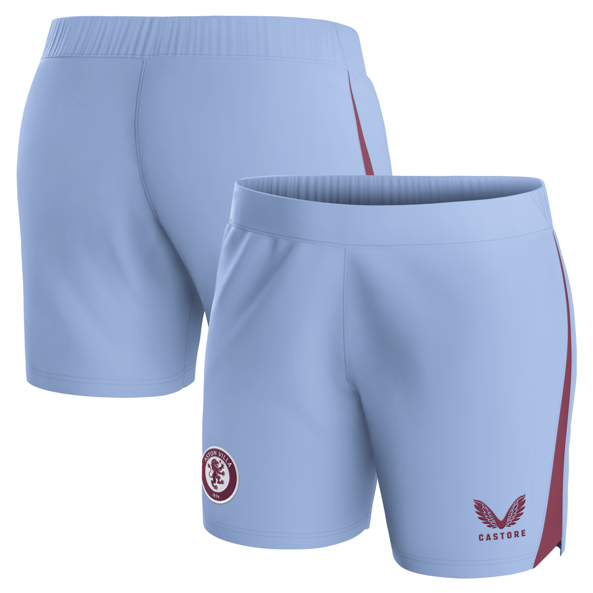 aston villa castore away shorts 2023-24 – womens with custom printing Collection - Aston Villa Official Store