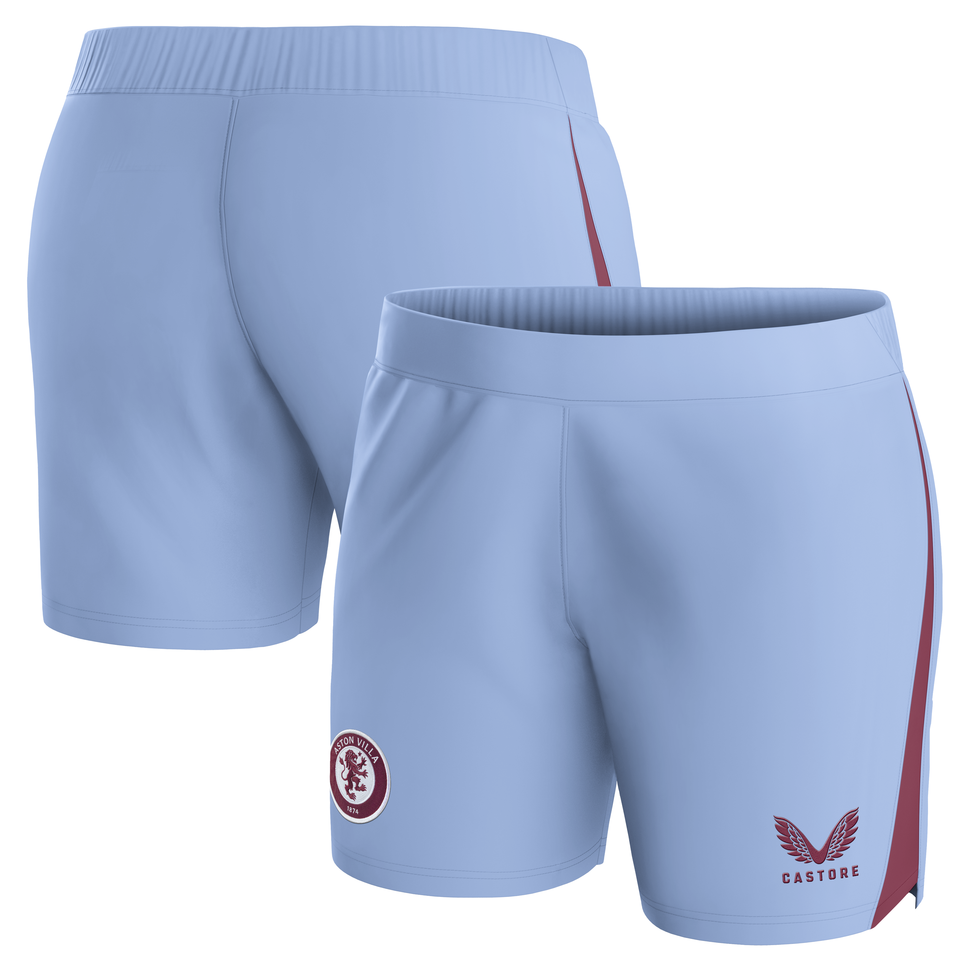 aston villa castore away shorts 2023-24 – womens with custom printing Collection - Aston Villa Official Store