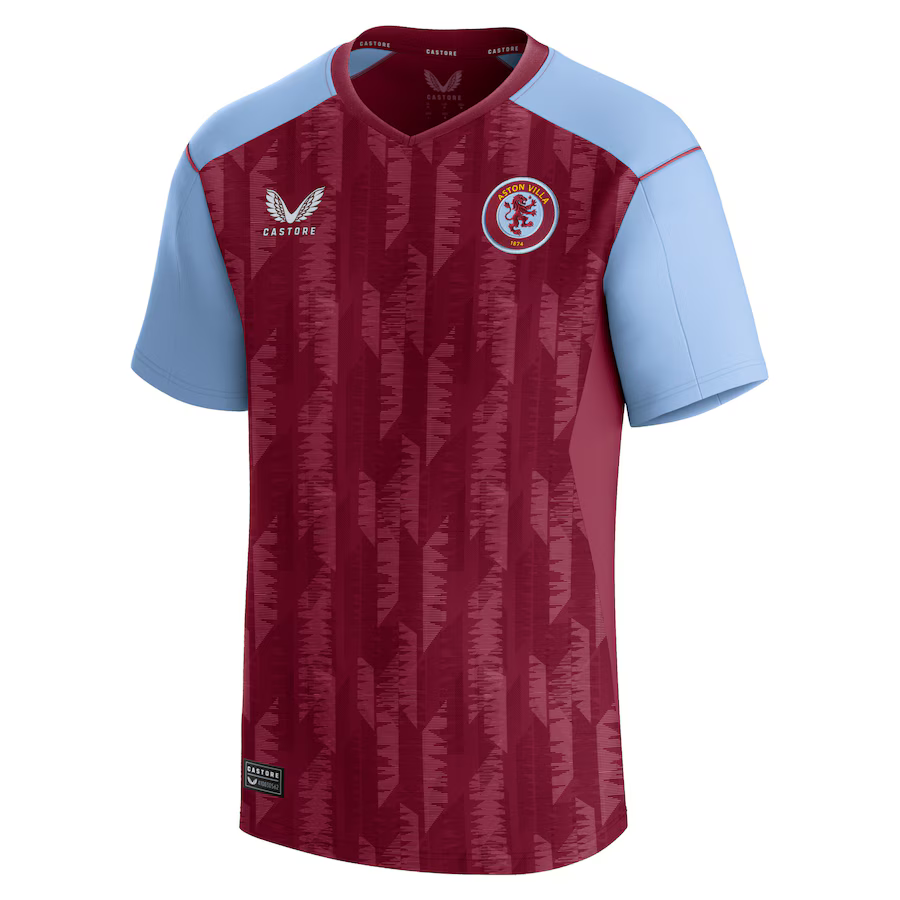 aston villa castore home shirt 2023-24 – kids with custom printing Collection - Aston Villa Official Store