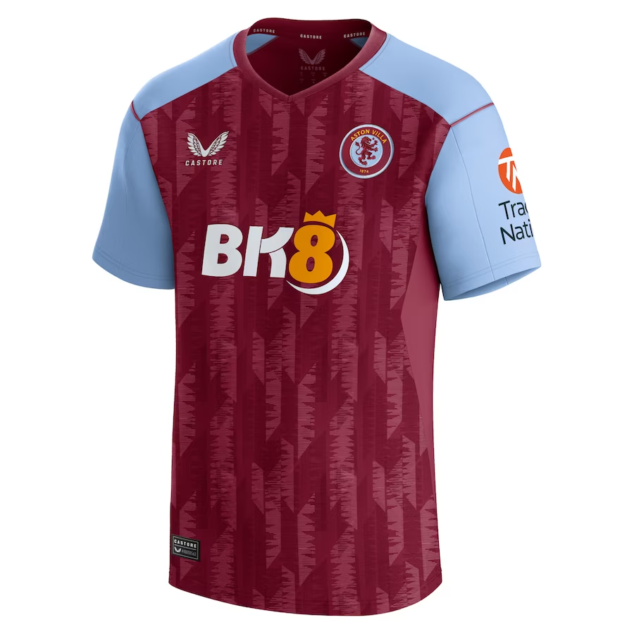 aston villa castore home shirt 2023-24 with custom printing Collection - Aston Villa Official Store