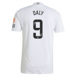 aston villa wsl adidas away authentic shirt 2024-25 with daly 9 printing Collection - Aston Villa Official Store