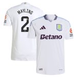 aston villa wsl adidas away authentic shirt 2024-25 with mayling 2 printing Collection - Aston Villa Official Store