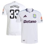 aston villa wsl adidas away authentic shirt 2024-25 with pacheco 33 printing Collection - Aston Villa Official Store