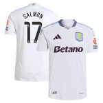 aston villa wsl adidas away authentic shirt 2024-25 with salmon 17 printing Collection - Aston Villa Official Store