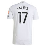 aston villa wsl adidas away authentic shirt 2024-25 with salmon 17 printing Collection - Aston Villa Official Store