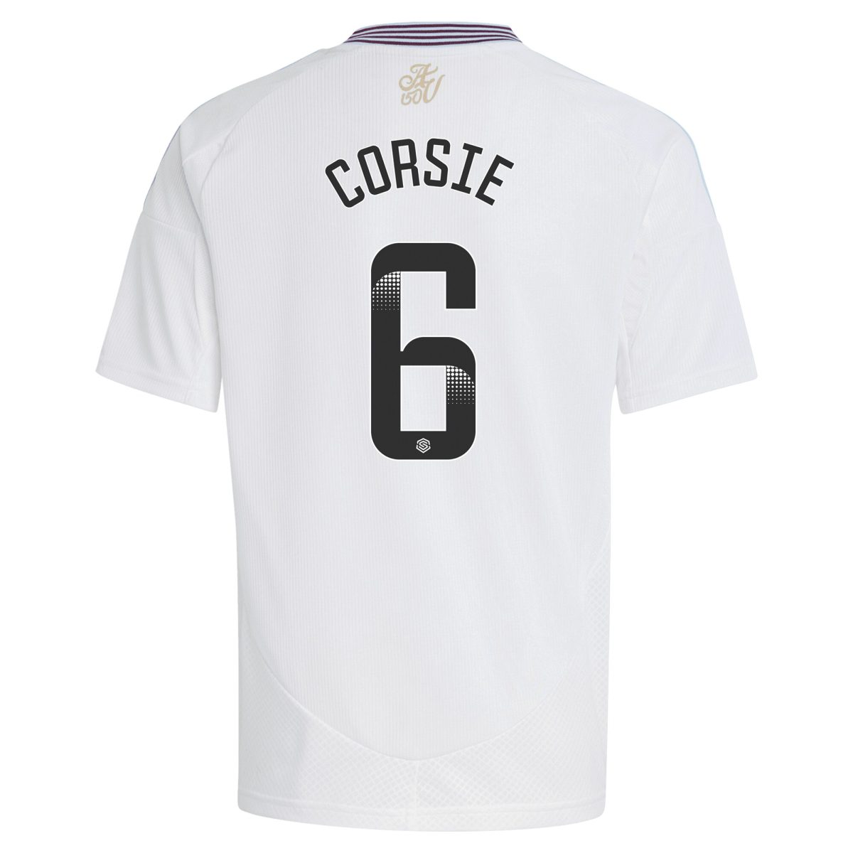aston villa wsl adidas away shirt 2024-25 – kids with corsie 6 printing Collection - Aston Villa Official Store