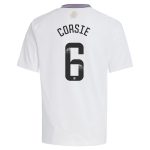 aston villa wsl adidas away shirt 2024-25 – kids with corsie 6 printing Collection - Aston Villa Official Store