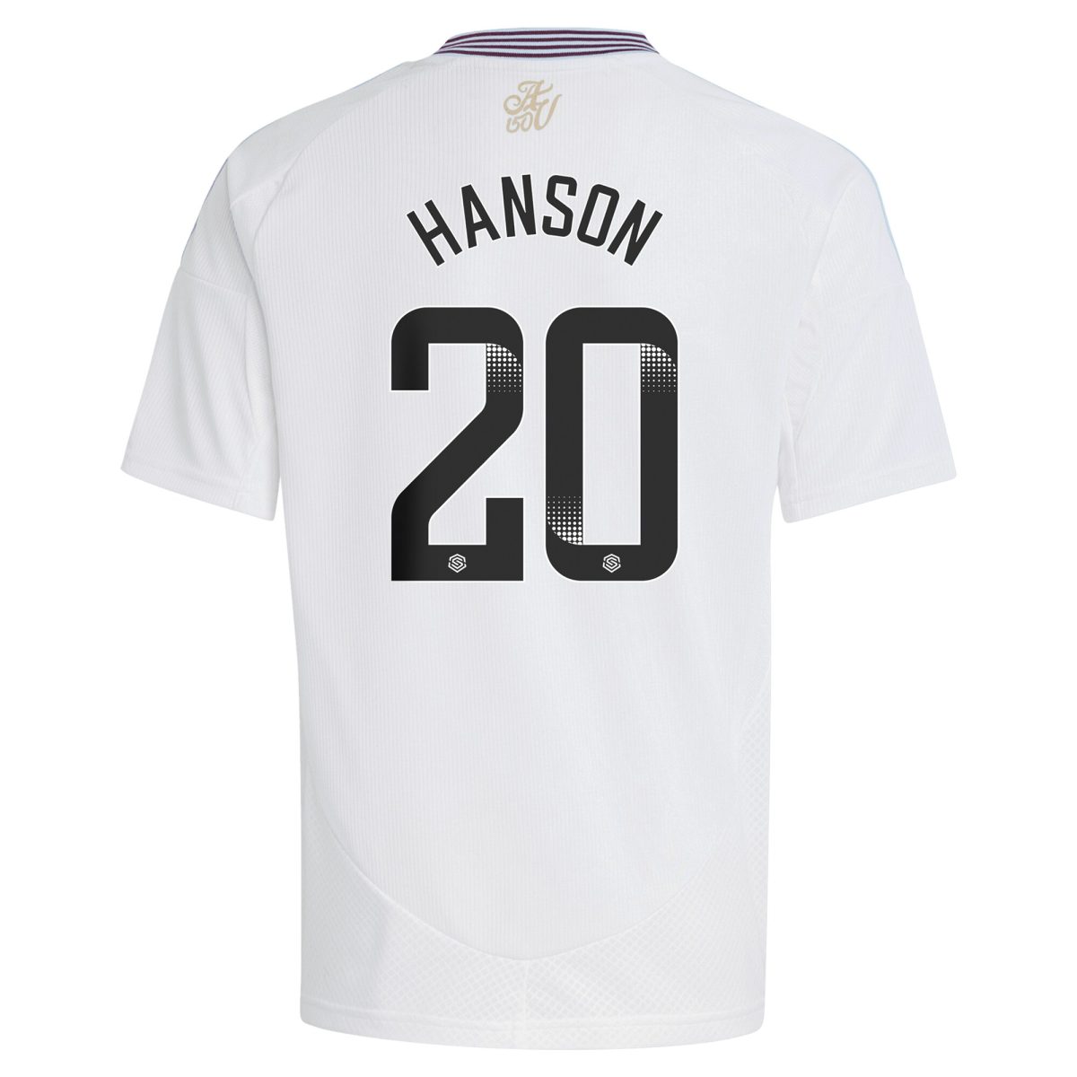 aston villa wsl adidas away shirt 2024-25 – kids with hanson 20 printing Collection - Aston Villa Official Store